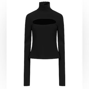 AWAKE MODE Cut Out Black Top